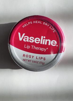 Vaseline lip therapy, розовые губы, 17&nbsp;г оригинал, произв...