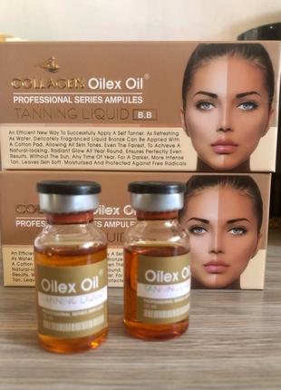 Колаген для обличчя та шиї. collagen oilex oil professional serie