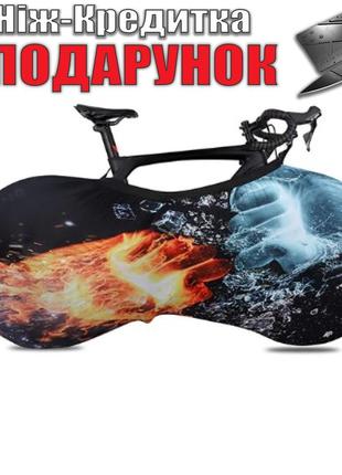 Чехол для велосипеда Tocawe защитный Вода и огонь