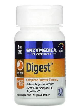 Натуральная добавка Enzymedica Digest, 30 капсул