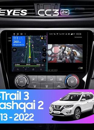 Teyes CC3 2K Nissan X-Trail X Trail 3 T32 2013-2017-Manual air...