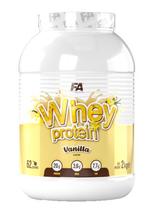 Протеин Fitness Authority Wellness Line Whey Protein, 2 кг Ваниль