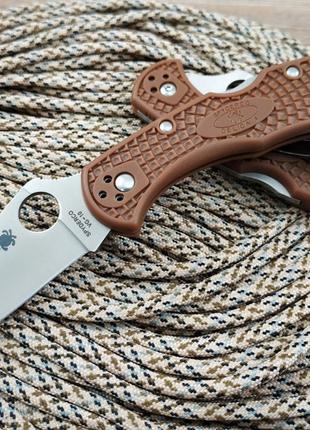 Нож Spyderco Delica coyote