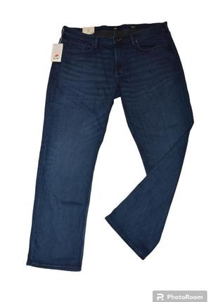 Мужские синие утепленные джинсы большого размера 58 c&amp;a ни...