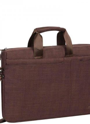 RivaCase 8335 коричневая сумка для ноутбука 15.6 дюймов.
