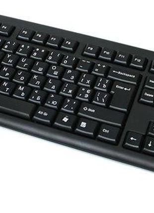 Клавиатура A4-Tech KR-83 PS-2, черная, 104клав, Большой Enter ...