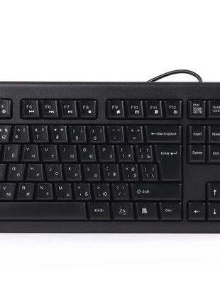 Клавиатура A4-Tech KRS-83 USB, черная, 104клав, Большой Enter ...