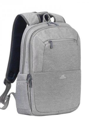 RivaCase 7760 серый рюкзак для ноутбука 15.6 дюймов.