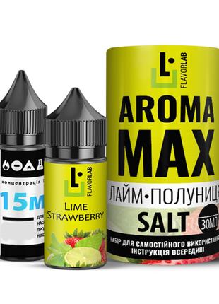 Набор для самозамеса солевой Flavorlab Aroma MAX 30 мл (Лайм-К...