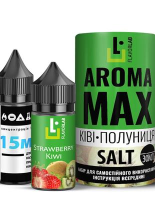 Набір для самозамісу сольовий Flavorlab Aroma MAX 30 мл (Ківі-...