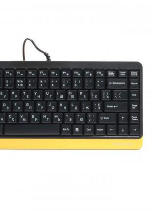 A4Tech Fstyler F1110, комплект проволочной клавиатуры с мышью,...