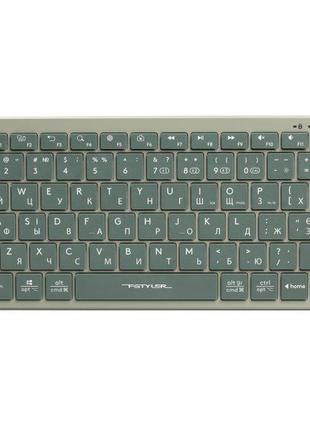 Клавиатура A4Tech FBX51C (Matcha Green) Fstyler беспроводная с...