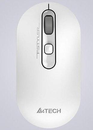 Мышь беспроводная A4Tech Fstyler FG20 (White), USB, цвет белый