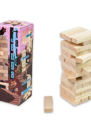 Настольная игра "Jenga Tale" 48 брусков, мини (укр)