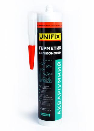 Герметик силиконовый аквариумный UNIFIX (черный) 280 мл 9512691