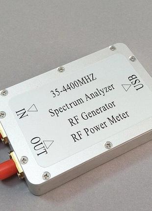 Анализатор спектра 35-4400 МГц, генератор радиочастотных сигна...