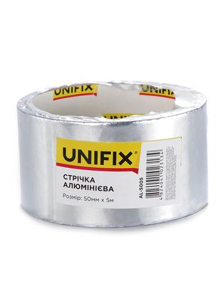Лента клейкая алюминиевая 50мм*5м UNIFIX AL-50051