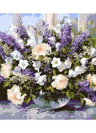 Картина по номерах "Букет квітів" 40x50 см