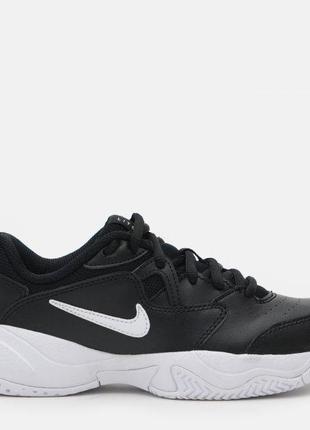 Кроссовки Nike JR court lite 2 Черный Белый 34 (CD0440-004 34)