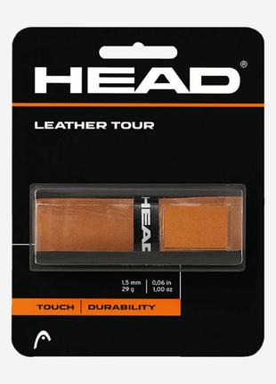 Ручка на ракетку для большого тенниса Head Leather Tour brown ...