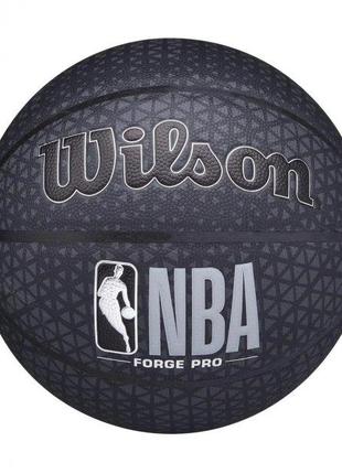 Мяч баскетбольный Wilson NBA FORGE PRO PRINTED BSKT 295 SZ7 Че...