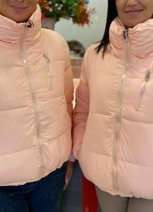 Жіноча демісезонна тепла куртка 44 - 170