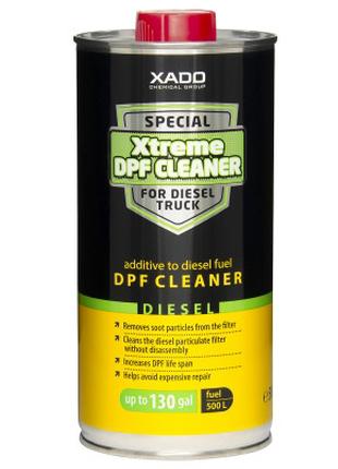 Очисник сажового фільтра XADO Xtreme DPF Cleaner for Diesel Tr...
