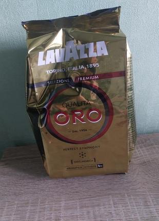 Lavazza oro кофе в зернах, 1кг италия