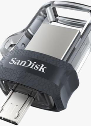 Flash SanDisk USB 3.0 Ultra Dual OTG 16Gb (130 Mb/s)