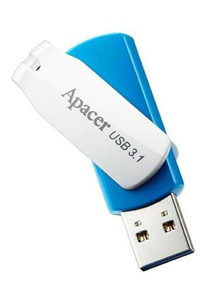 Flash Apacer USB 3.1 AH357 32GB Blue/White