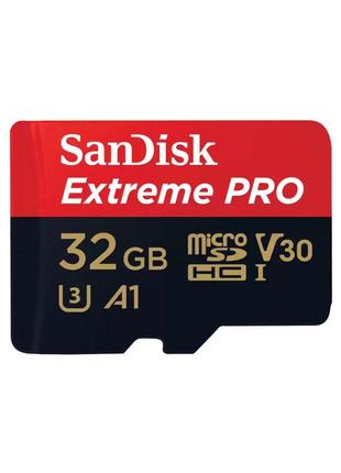 MicroSDXC (UHS-1 U3) SanDisk Extreme Pro A1 32Gb class 10 V30
...