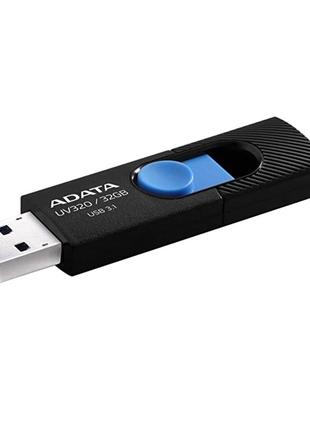 Flash A-DATA USB 3.0 AUV 320 32Gb Black/Blue