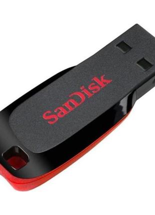 Flash SanDisk USB 2.0 Cruzer Blade 128Gb Black/Red