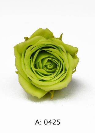 Роза зеленая мини ø2-3 см pistache, 1 бутон