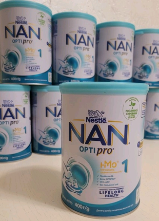 NAN optipro 1 (400g ) Молочная смесь Нан оптипро 1