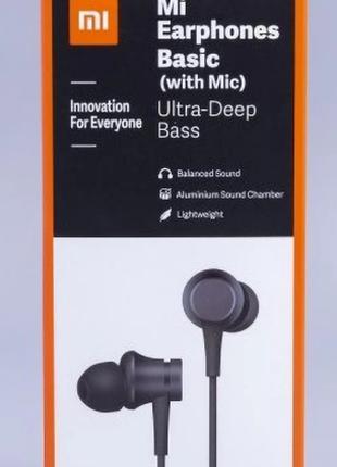 Дротові навушники Earphones Basic для Xiaomi, навушники для кс...