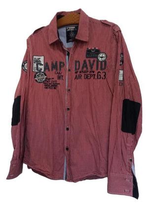 Рубашка с длинными рукавами camp david