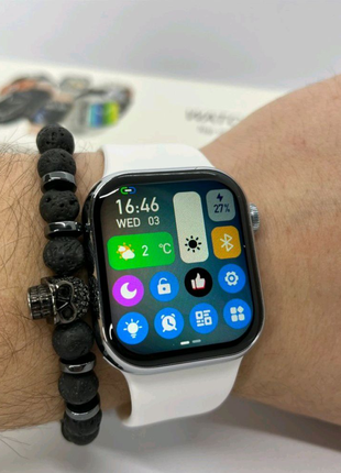 Cмарт-годинник Smart Apple Watch White, білий