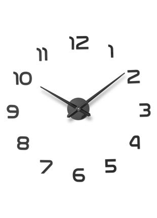 Большие настенные часы d90-120см цифры черный AURIOL