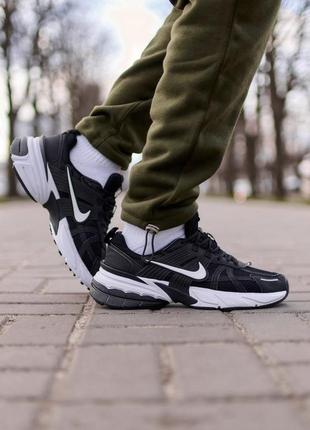 Найк кроссовки мужские nike runtek black white