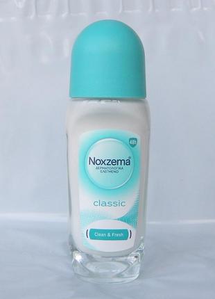Роликовый дезодорант-антиперспирант noxzema classic.