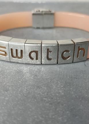 Swatch редкий браслет силиконовый нержавеющая сталь