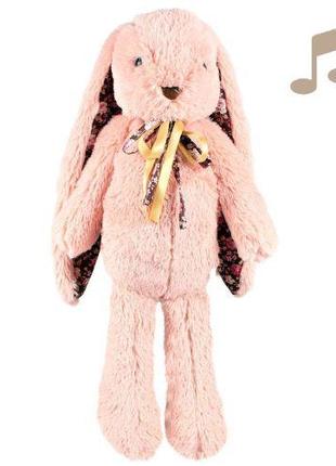 Уцінка. М'яка іграшка музична "Зайка Вікі" (рожева) 45 см — не...