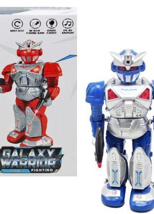 Уцінка. Робот "Galaxy Warrior", синій - при оберті тіла заїдає...