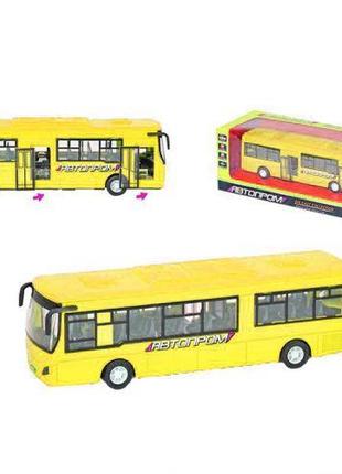 Уцінка. Автобус із серії "Автопром" (жовтий) - Тріщина на склі