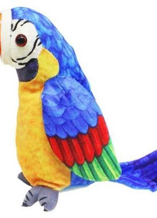 Уцінка. Інтерактивна іграшка "Папуга-повторюшка" (синій) - вiд...