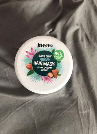Маска для волосся із аргановою олією Inecto Argan Mask / маска