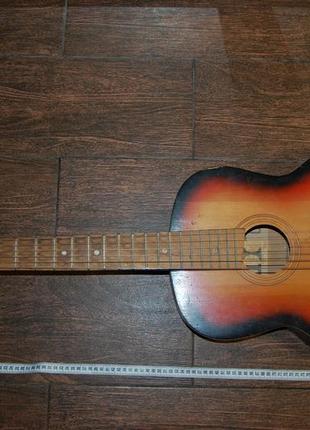 Гітара акустична стандартна часів совка, 6 струн. під реставрацію