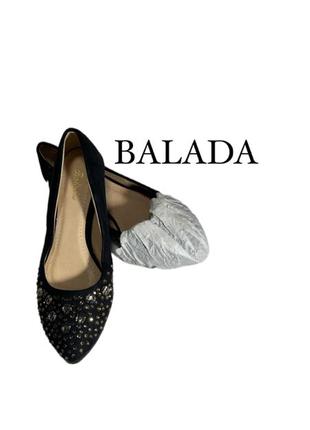 Чорні балетки Balaba