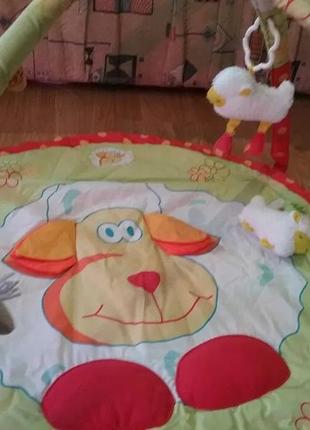 Развивающий коврик для детей canpol babies «овечка»